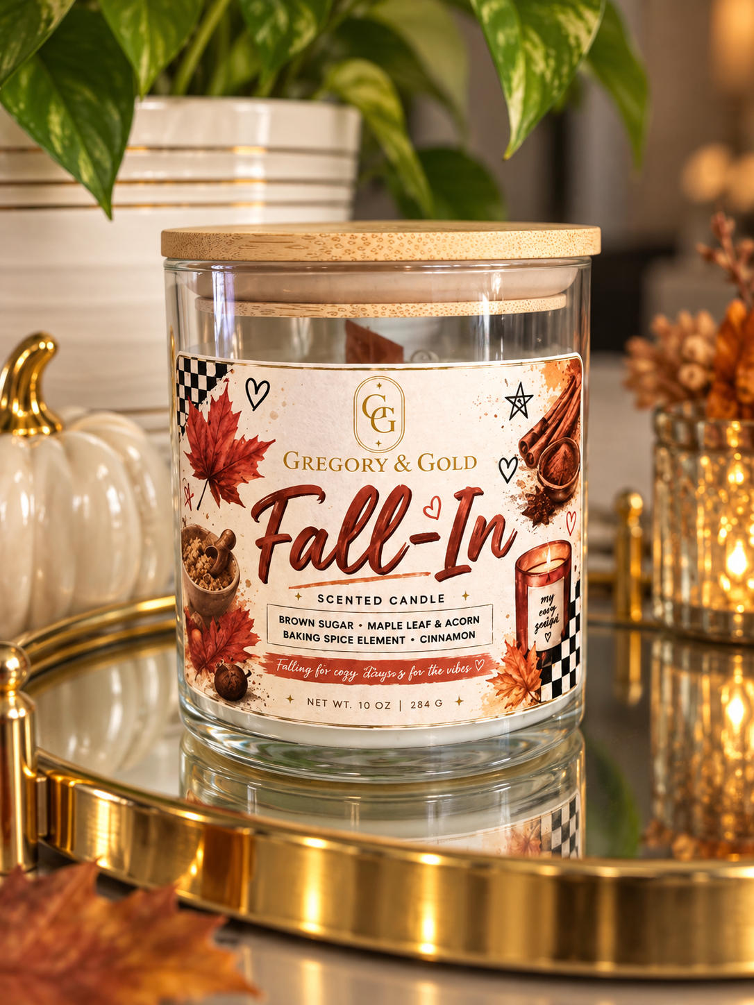 Fall-In Candle