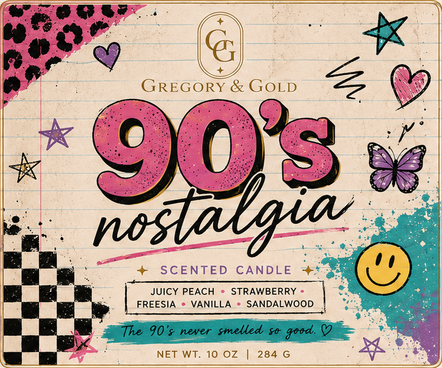 90's Nostalgia Candle