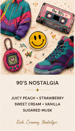 90's Nostalgia Candle