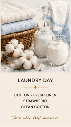 Laundry Day Candle
